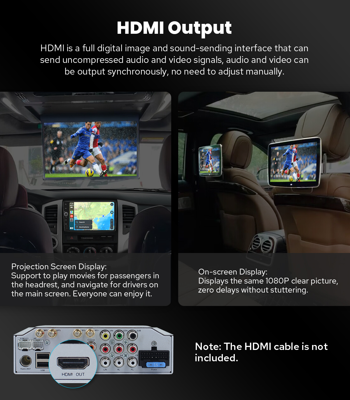  JOYING Android 13 Car Radio Headunit for 2005-2015 Toyota Tacoma Plug and Play